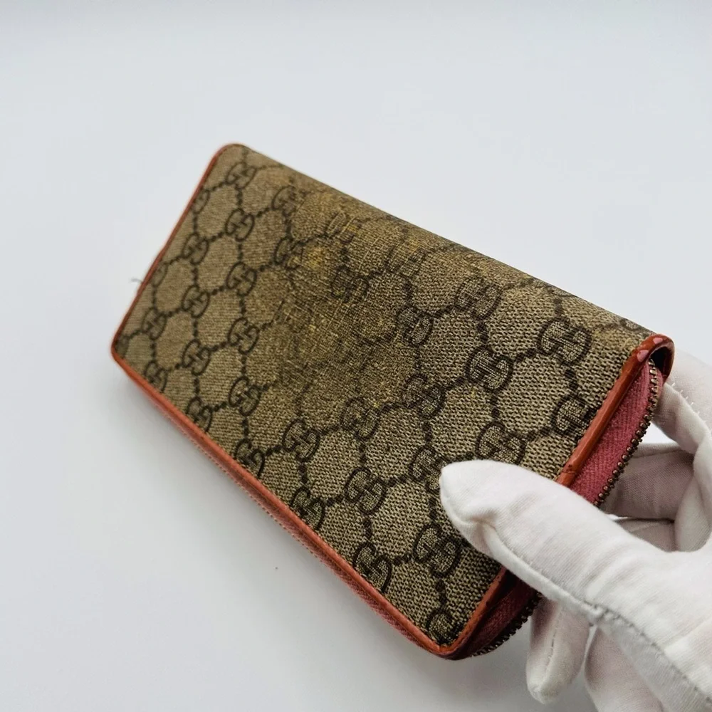 Gucci Zip Around Monogram Wallet - Picture 5 of 12